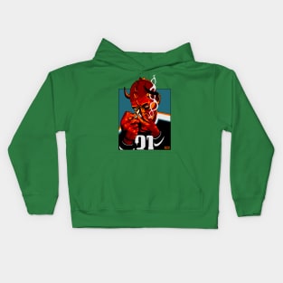 Demonio rojo Kids Hoodie